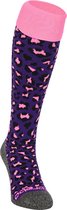 Brabo Socks BC8450C Cheetah Sportsokken Junior - Maat 31-35