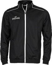 Spalding Team Warm Up Classic Jacket Heren - Zwart | Maat: XL
