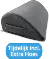 Lifetec Premium® Voetensteun - Traagschuim Voetenbankje - Kantoor - Thuiswerken Voeten Kussen