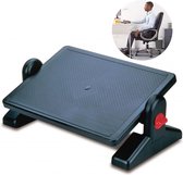 Voetensteun Bureau Ergonomisch - DIN 4556 Norm - Bureau Accessoires - Ergonomische Voeten Steun - Voetenbankje Verstelbaar - Anti Slip Foot Rest - Voetenbankje