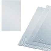 Trend24 - Dakplaat - Kaspanelen - Kasplaten  - Polycarbonaten platen - Tuinbouw - 15 stuks