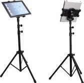 Opline - Statief - Voor Telefoon, Samsung Galaxy tab, iPhone en Tablet - Tripod  - Zwart