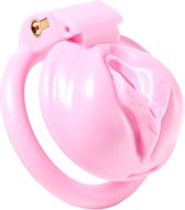 SissyMarket - Pink sissy clitty - Small - Peniskooi - Chastity cage