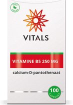 Vitals  - Vitamine B5 - 250 mg - 100 Capsules