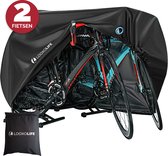 Fietshoes voor 1 fiets of 2 fietsen waterdicht XXL - Extra sterk met premium PU Coating voor extra waterdichtheid - Met opberghoes