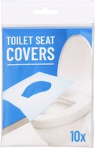 TOLY - Wc bril Bescherming - WC-Brildekjes - 60 stuks -  WC bril vorm papier - Hygiënisch - Toiletbezoek - Paper toilet seat covers