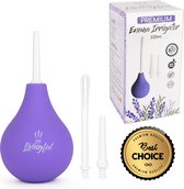 Livingful Premium Enema Irrigator 225ml • Klysma Set • Enema Kit • Anal Shower Irrigator • Voor constipatie •  Hygiënische darmreiniging • Darmreiniging • Optimale darmreiniging • Anale douche • Vaginale douche • Ontgifting • Laxeermiddel•Comfortabel