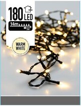 Nedis Kerstboomverlichting - 13,5 meter - 180 LED's - Warm wit - Binnen & buiten