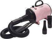 Forgoods Professionele Hondenfohn - Waterblazer voor Honden - Hondenfohn met Opzetstukken - 2800W Verstelbaar Vermogen - Roze