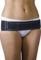 Matchu Sports - Bekkenband - Unisex - Bekkenband zwangerschap - Maat 2: 86 - 99cm - Bekkenbrace - 120cm - Zwart