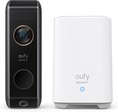 Eufy Video Deurbel Dual 2 Pro - 2 camera's - Draadloos - Inclusief HomeBase