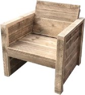 Sanderswoodworks Vlieland Tuinstoel Steigerhout - 65L cm