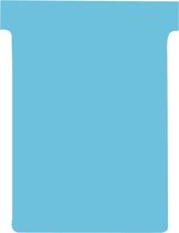 Nobo T-planbordkaarten index 3 formaat 120 x 92 mm blauw