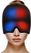 Alive8 Migraine Masker – Migraine – Hoofdpijn masker - Migraine Muts - Icepack – Hoofdpijnverlichting – Slaapmasker - Koudetherapie – Warmetherapie -  Koelen – Warm - Relax - Masker - Cold Therapy- Puffy Eye Mask - Cadeau