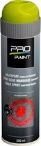 Pro Paint Krijtspray - tijdelijk markeren Fluor Geel