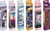 Craft Sensations® Multipack 6x Diamond Painting Pakket | Formaat  30 x 30 cm | ronde steentjes