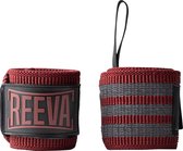 Reeva Wrist Wraps Rood - Wrist Wraps geschikt voor Fitness, Crossfit en Krachttraining - Wrist Wraps voor Heren en Dames