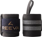Reeva Wrist Wraps Goud (ultra fiber) - Wrist Wraps geschikt voor Fitness, Crossfit en Krachttraining - Wrist Wraps voor Heren en Dames