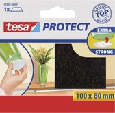 Tesa Protect Beschermvilt Rechthoekig - Bruin - 80 x 100 mm