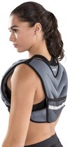 Tunturi Gewichstvest - Gewichtvest - Weight Vest - Gewichtsvest Hardlopen - Verstelbaar - 5kg - Grijs