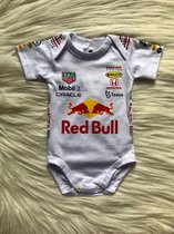 Limited Honda Edition F1 Red Bull Racing baby romper 2022 season | 1 Verstappen| 100% cotton | Size L | Maat 86/92