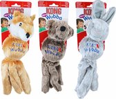 Kong Wubba Friend - Hondenspeelgoed - Assorti - M - 24,4 x 12,7 x 8,4 cm