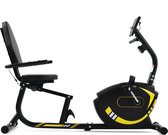 Merax BO-DGDC-02 Hometrainer / Ligfiets - Fitness Fiets - Opvouwbare Hometrainer - 8 Weerstandsniveaus - Inklapbare Hometrainer - Met Trainingscomputer en Hartslagmeter voor Cardiotraining - Zwart