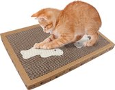 Nobleza Krabmat - Krabplank - Karton en sisal - Met catnip - 38.2 x 24.5 cm