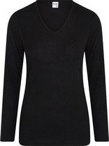 Beeren dames thermo shirt Lange mouw  Zwart - maat S