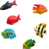 Waterworld Bluppys Familie nep visjes - 3 x 2 x 1 cm