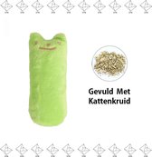 EPIN B.V. | Kattenkruid Knuffeldier | Katten Speelgoed | Catnip | Kattenspeelgoed | GROEN