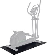 Tunturi Crosstrainer mat - Vloerbeschermmat - 160 x 87 x 0,5 cm - Zwart