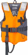 Reddingsvest voor kinderen  Easy oranje/grijs Junior 30-40Kg