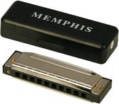 Blues mondharmonica in C- 10 gaats