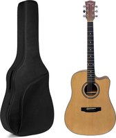 Gitaartas voor akoestische of Western gitaar - 7 mm voering - 41 inch guitar bag