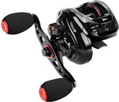 GoBetter® | Vismolen Royale - Reel - Werpmolen - Werphengel Molen -  Vrijloopmolen - Visspoel - Baitrunner - Max. Draagkracht 8 kg - Dubbele Hendel - Carbon