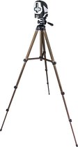 TronicXL Tripod bouwstatief voor laser nivelleringsapparaat lijnlaser 1,30m kruislijnlaser Einhell Bosch Dewalt Makita Flex Leica Stanley Meterk Tacklife Huepar Firecore Skil 1/4 inch 3/8 tripod