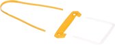 Bankers Box archiefbinder tube clip 3delig geel-wit 100 stuks