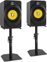 Speakers voor pc - Vonyx XP50 studio speakers 100W - Incl. standaards en audiokabel - Complete set!