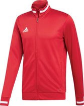 adidas T19  Sportjas - Maat S  - Mannen - rood/wit