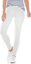 Coolibar - UV Leggings voor dames - Monterey - Wit - maat XS