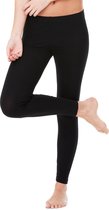 BELLA+CANVAS spandex-Legging voor Dames Zwart XL