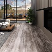Prolenta Premium - Vloerplanken niet-zelfklevend 5,26 m² 2 mm PVC mat houtbruin