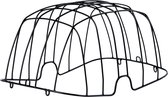 Basil Buddy Space Frame Draadkoepel - Staal - Zwart