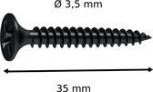 STANDERS - 1000 schroeven - staal - PH Phillips schroeven - Ø.3.5 mm x L.25 mm