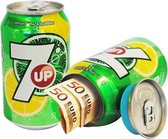 Kameleon safe - verborgen geheime kluis - Frisdrank 7-up blikje