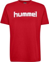 Hummel Hummel Go Coton Sportshirt - Maat S  - Mannen - rood