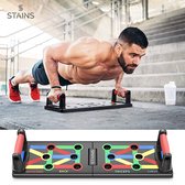 12 in 1 Push up bord - Inklapbaar - Sporten - Thuis - Trainen - Rug - Borst - Triceps - Schouders