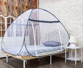 Prolife - klamboe - klamboe tent - 150 x 200 cm - 2 persoons bedtent - donkergrijs