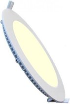 LED Downlight - LED Paneel Set BSE Slim Rond Inbouw 12W 2700K Warm Wit 170mm